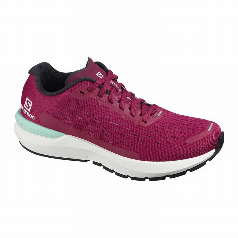 Salomon SONIC 3 BALANCE W Zapatillas De Running Mujer - Rojas / Blancas - Colombia (47258-YATI)